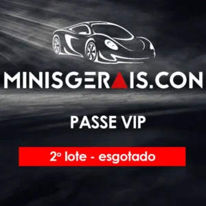 Passe Vip – Segundo lote – Esgotado